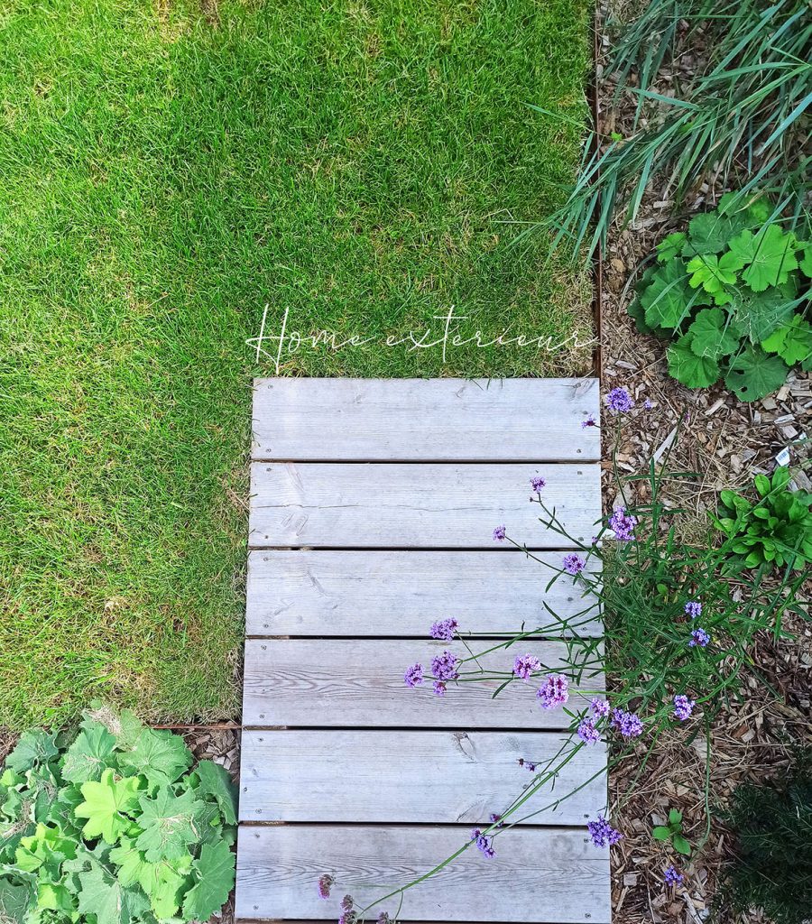 Conception d’un petit jardin original avec table d’eau corten à Lambersart