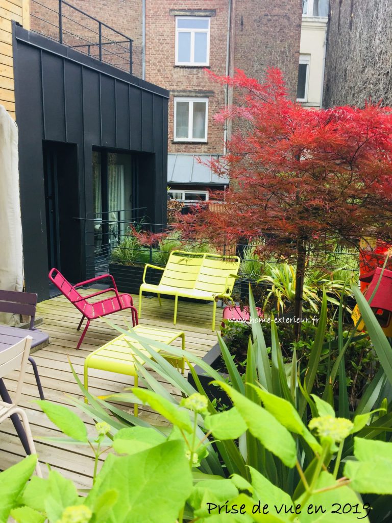Aménagement d’une terrasse en étage dans le Vieux-Lille