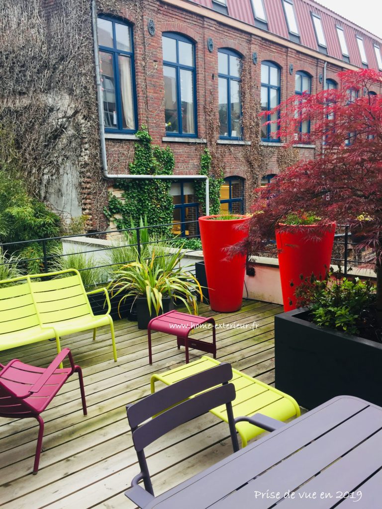 Aménagement d’une terrasse en étage dans le Vieux-Lille