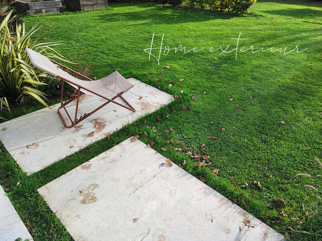 Aménagement d’un jardin autour d’une maison contemporaine à Lambersart