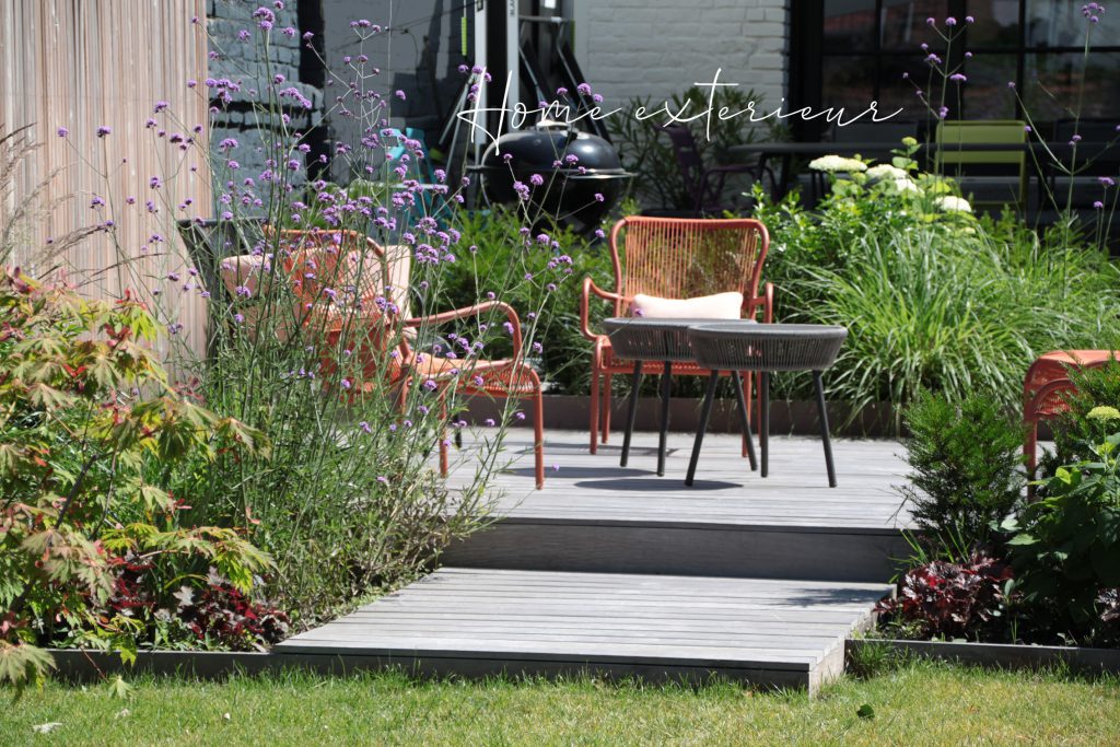 Aménagement d’un jardin long et étroit à Lambersart