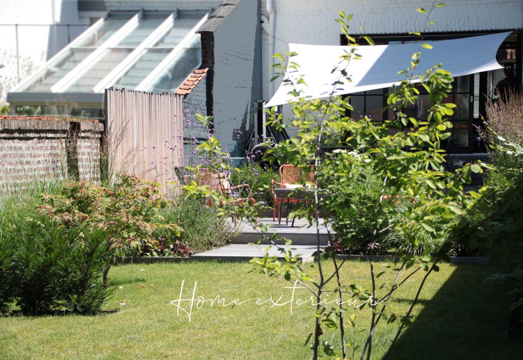 Aménagement d’un jardin long et étroit à Lambersart