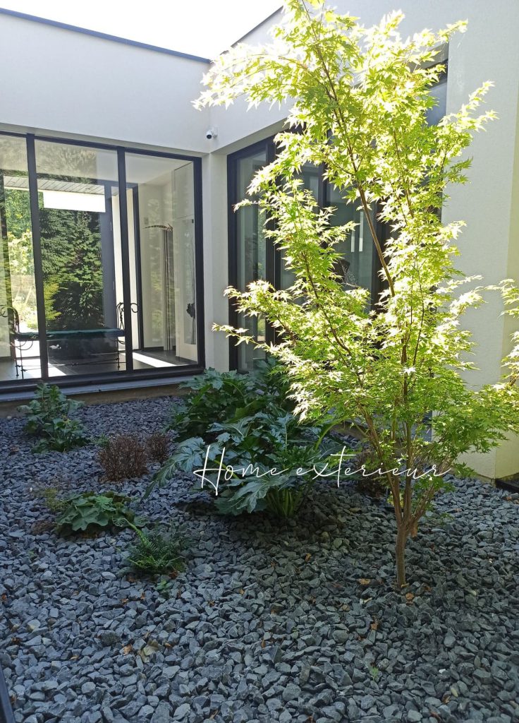 Conception d’un grand jardin/patio à Lambersart