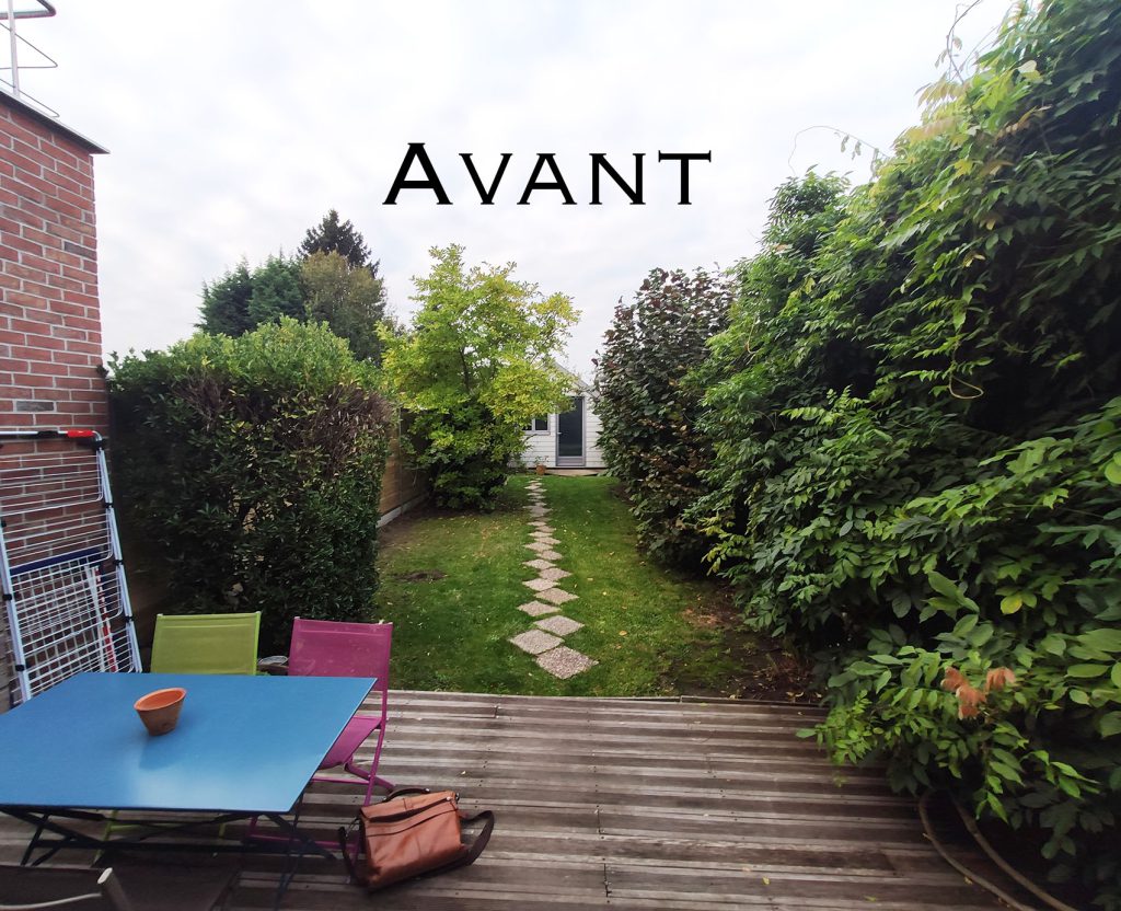 Aménagement d’un petit jardin de moins de 100m2 à Marcq-en-Baroeul