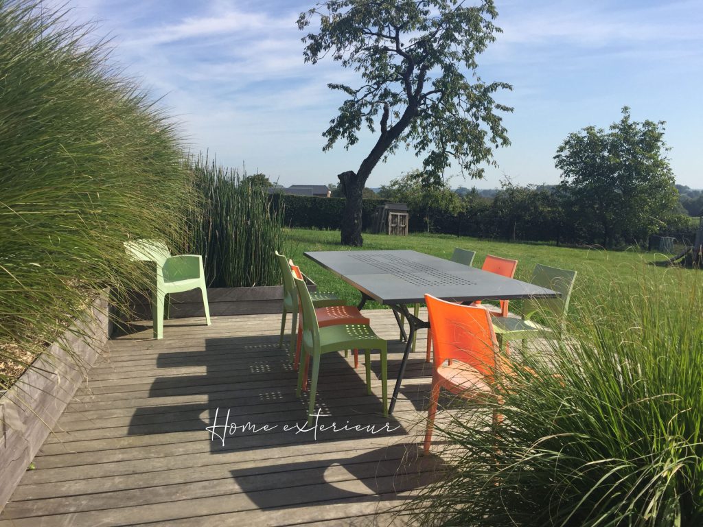 Création d’une terrasse à plusieurs niveaux à Cartignies
