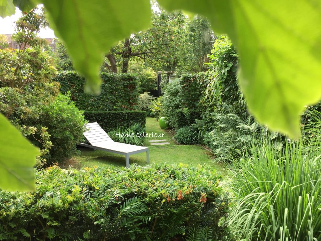 Conception originale d’un jardin long d’une maison 1930 à Lambersart