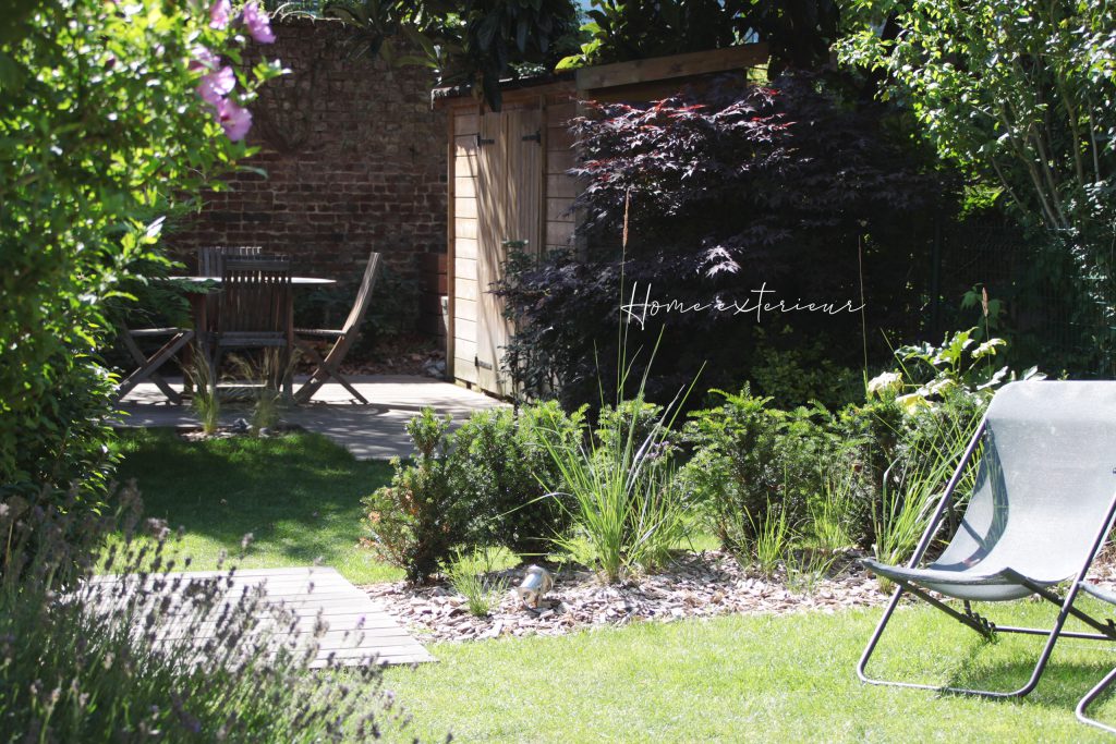 Aménagement d’un jardin de maison bel étage à Lambersart