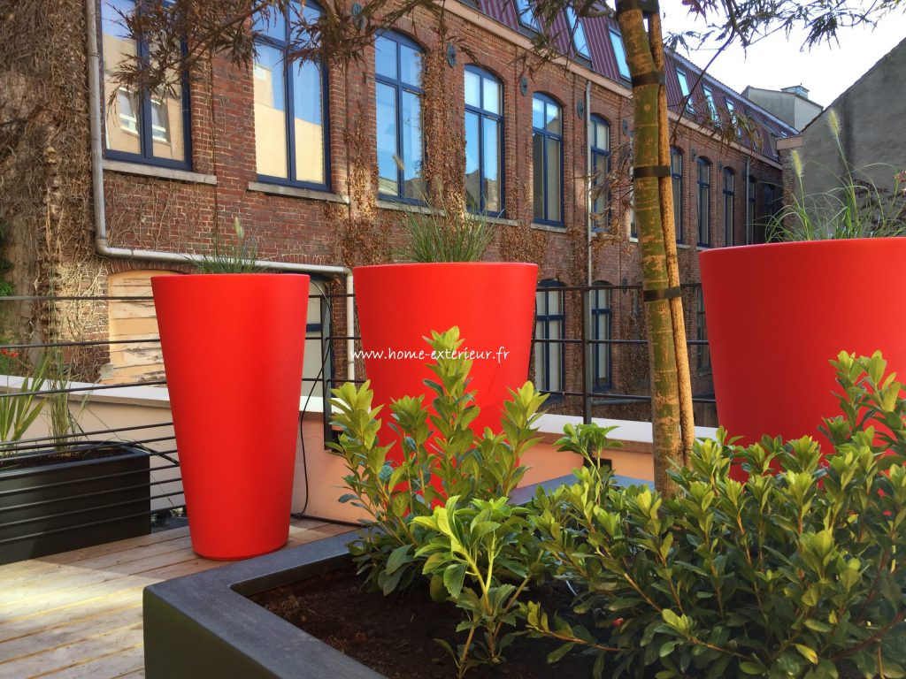 Aménagement d’une terrasse en étage dans le Vieux-Lille