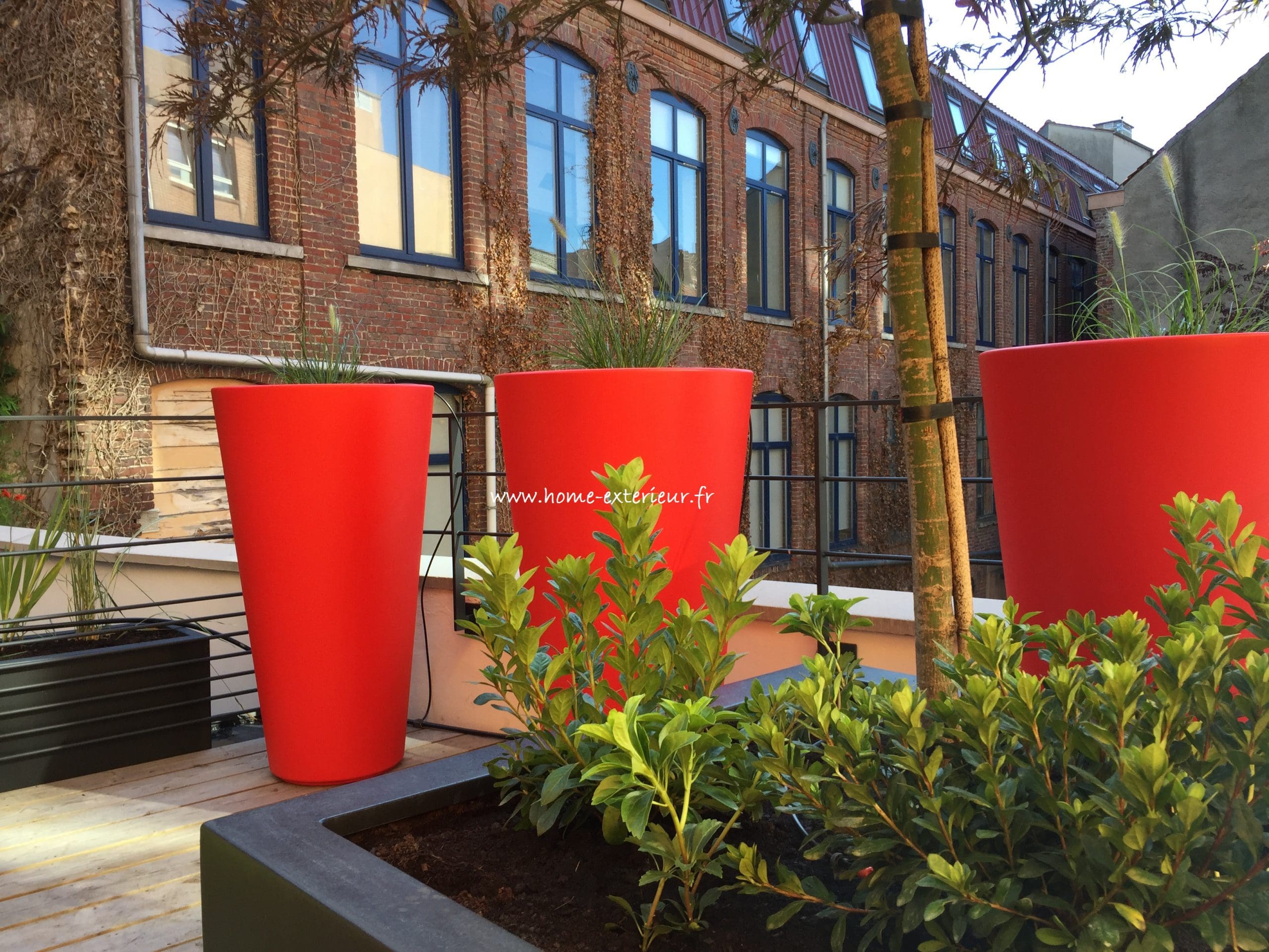 Aménagement d’une terrasse en étage dans le Vieux-Lille