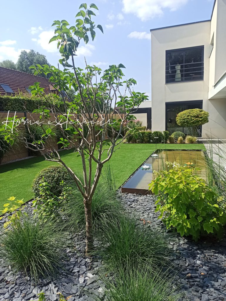 Création d’un espace spa extérieur à Linselles