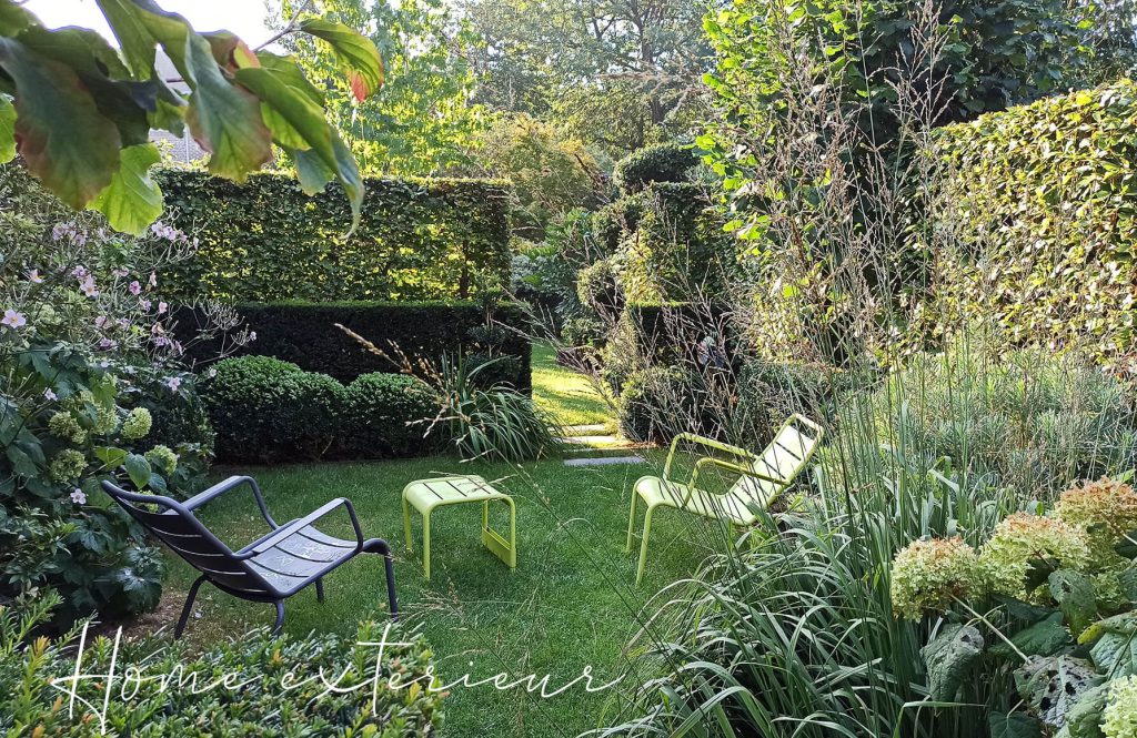 Conception originale d’un jardin long d’une maison 1930 à Lambersart